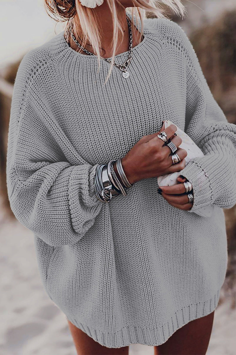 Enora - Pull en maille oversize