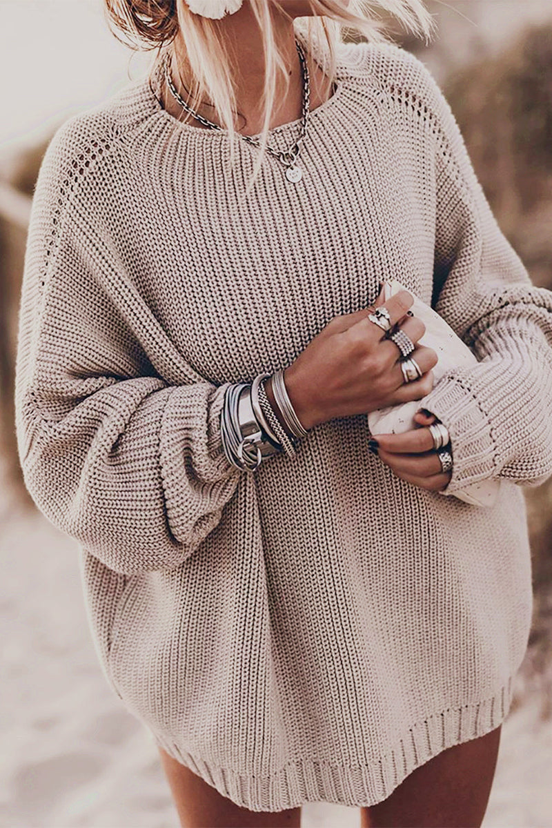 Enora - Pull en maille oversize