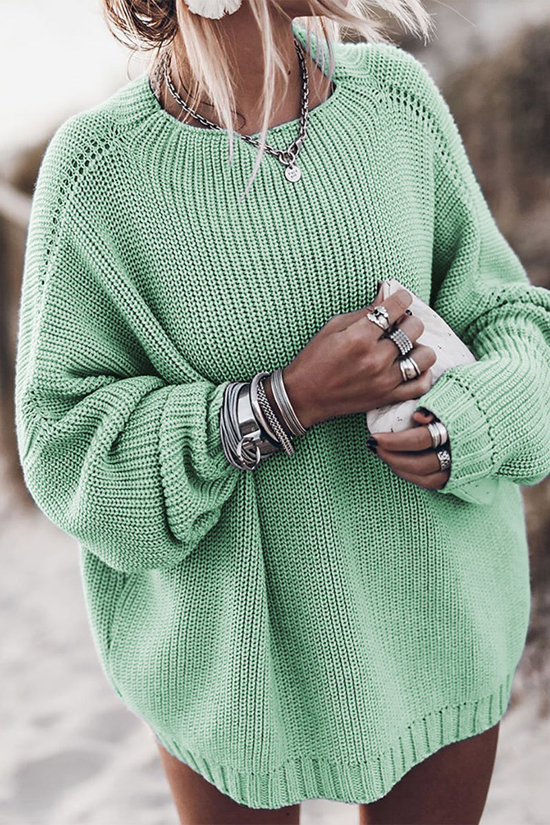 Enora - Pull en maille oversize