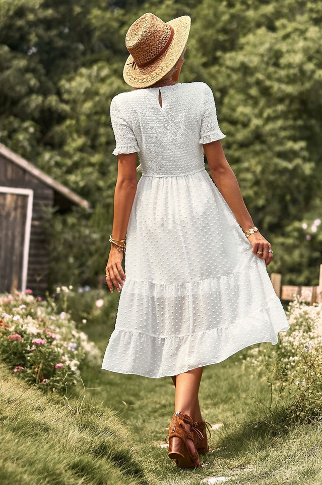 Enora - Robe texturée