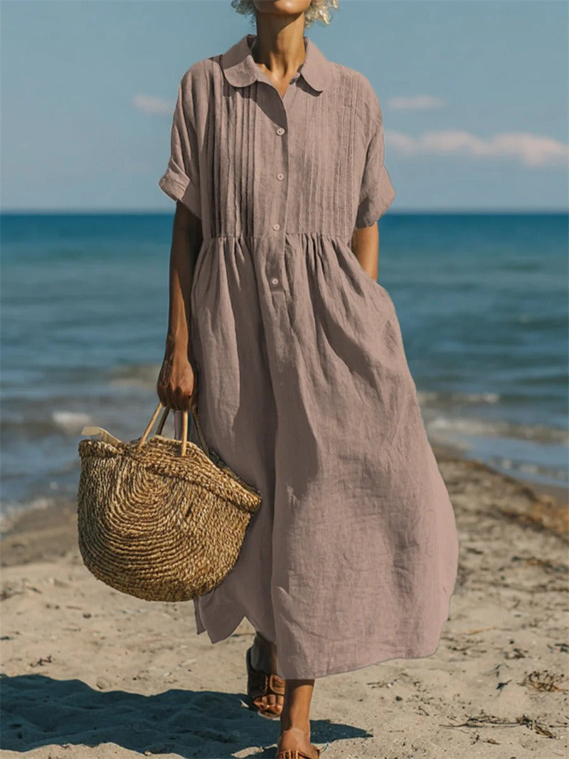Enora – Robe Longue à la Coupe Affinante