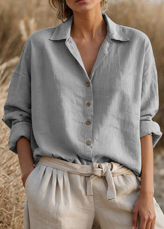 Enora - Chemisier en lin