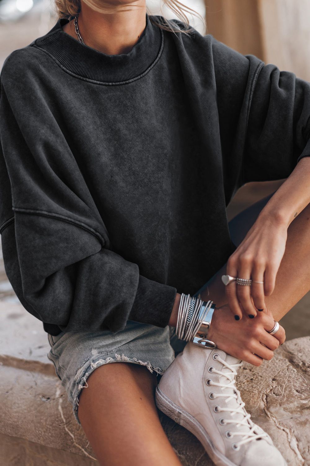 Enora - Pull à coupe décontractée