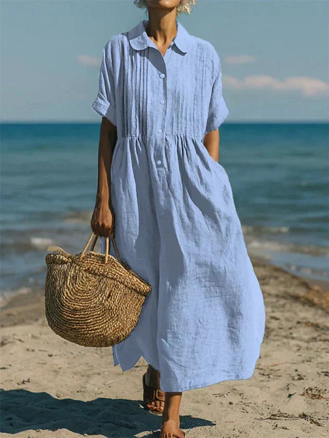 Enora – Robe Longue à la Coupe Affinante