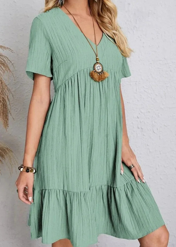 Enora - Robe élégante flatteuse pour le ventre