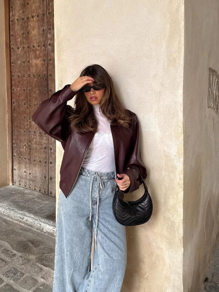 Enora - Jean large décontracté