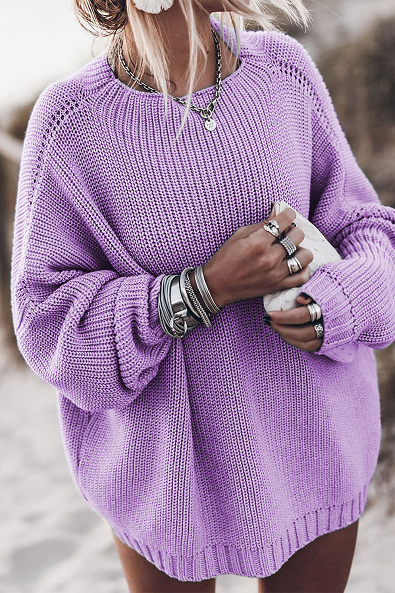 Enora - Pull en maille oversize