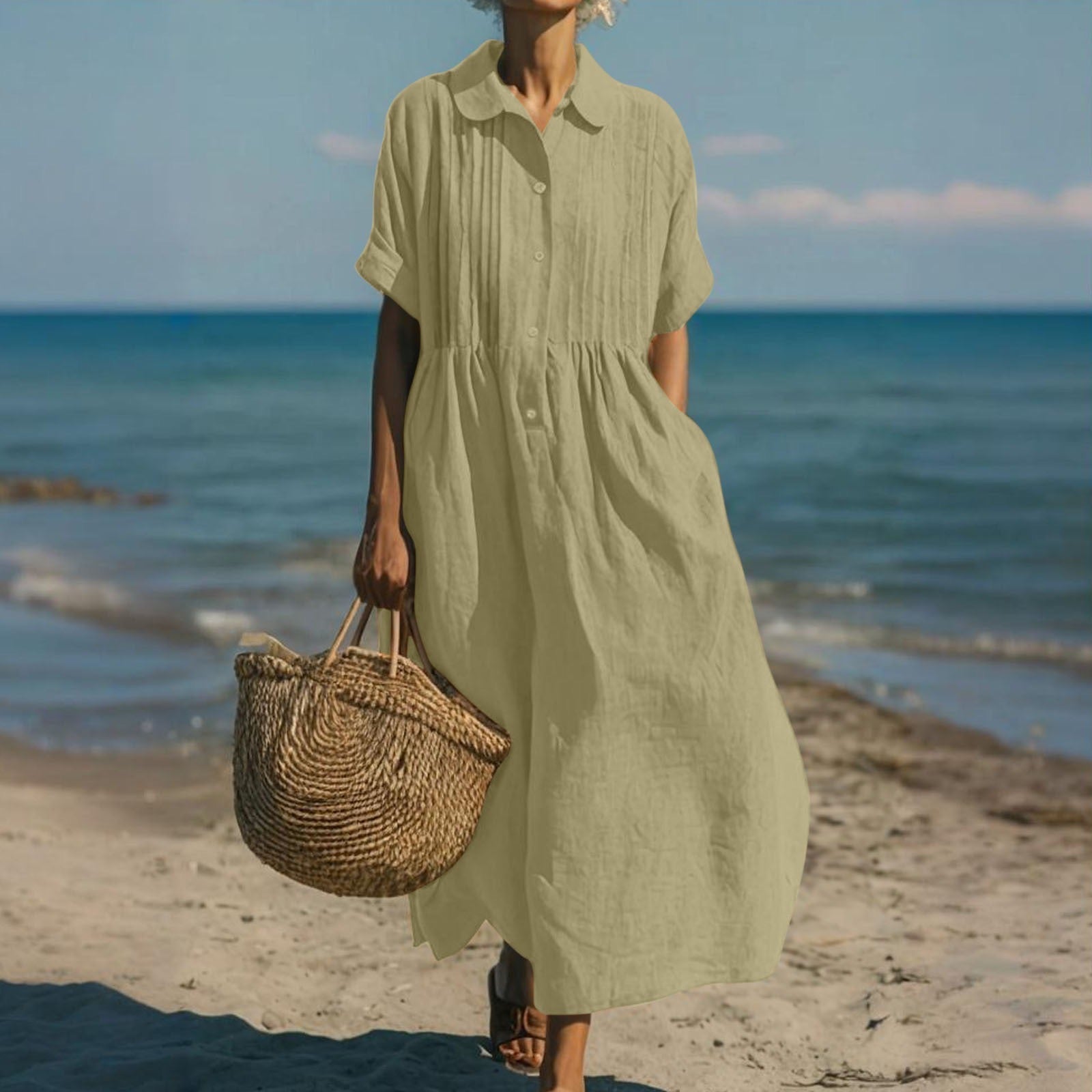 Enora – Robe Longue à la Coupe Affinante