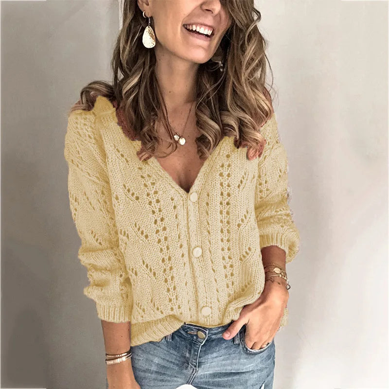 Enora - Cardigan en tricot