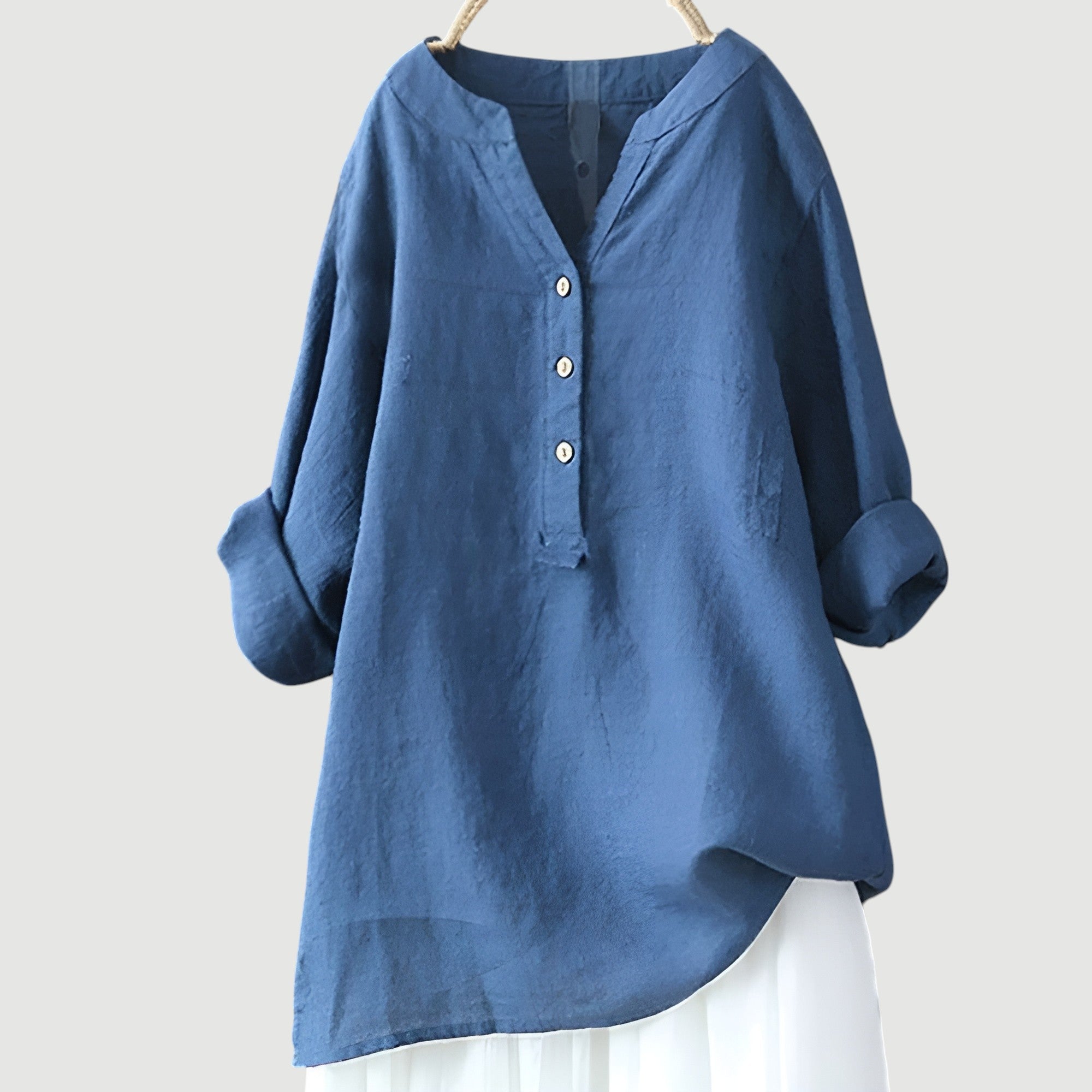 Enora | Blouse femme en lin légère et confortable