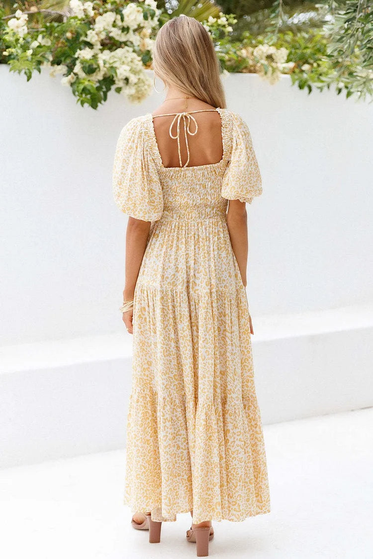 Enora - Robe à smocks