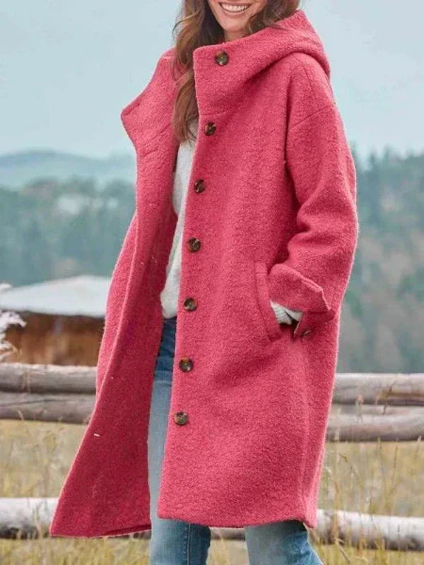 Enora - Manteau Stylé à Capuche pour Femme